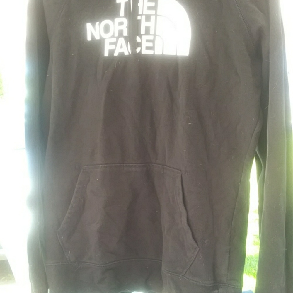 North face hooded sweatshirt
